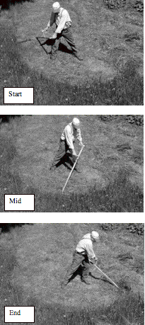The Long Stroke with a Scythe