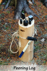 Picture of peening log